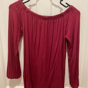 Hollister Off The Shoulder Top